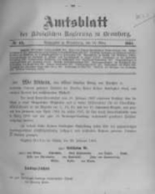 Amtsblatt der Königlichen Preussischen Regierung zu Bromberg. 1904.03.10 No.10