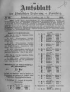 Amtsblatt der K&ouml;niglichen Preussischen Regierung zu Bromberg. 1904.05.19 No.20