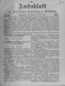 Amtsblatt der K&ouml;niglichen Preussischen Regierung zu Bromberg. 1904.06.30 No.26