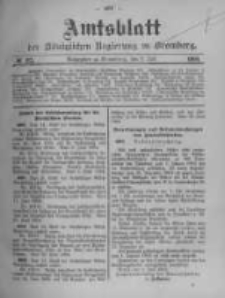 Amtsblatt der K&ouml;niglichen Preussischen Regierung zu Bromberg. 1904.07.07 No.27