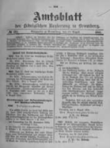 Amtsblatt der Königlichen Preussischen Regierung zu Bromberg. 1904.08.11 No.32