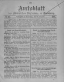 Amtsblatt der Königlichen Preussischen Regierung zu Bromberg. 1904.12.22 No.51