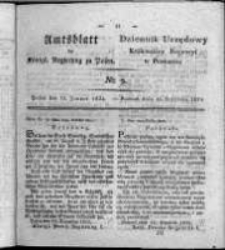 Amtsblatt der K&ouml;niglichen Regierung zu Posen. 1824.01.13 Nro.2