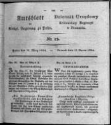Amtsblatt der K&ouml;niglichen Regierung zu Posen. 1824.03.23 Nro.12