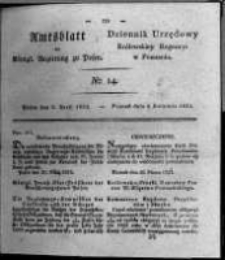 Amtsblatt der Königlichen Regierung zu Posen. 1824.04.06 Nro.14