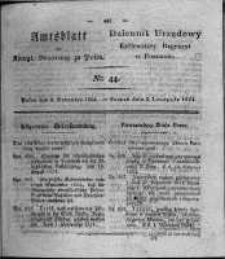 Amtsblatt der K&ouml;niglichen Regierung zu Posen. 1824.11.02 Nro.44