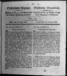 Oeffentlicher Anzeiger. 1824.06.15 Nro.24