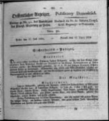 Oeffentlicher Anzeiger. 1824.07.27 Nro.30
