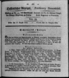 Oeffentlicher Anzeiger. 1824.08.17 Nro.33