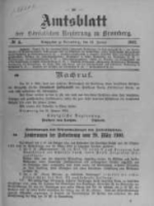 Amtsblatt der Königlichen Preussischen Regierung zu Bromberg. 1902.01.23 No.4
