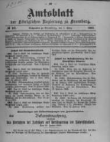 Amtsblatt der Königlichen Preussischen Regierung zu Bromberg. 1902.03.06 No.10