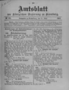 Amtsblatt der Königlichen Preussischen Regierung zu Bromberg. 1902.03.20 No.12