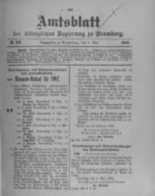 Amtsblatt der Königlichen Preussischen Regierung zu Bromberg. 1902.05.08 No.19