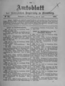 Amtsblatt der Königlichen Preussischen Regierung zu Bromberg. 1902.06.19 No.25