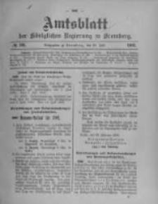 Amtsblatt der Königlichen Preussischen Regierung zu Bromberg. 1902.07.24 No.30