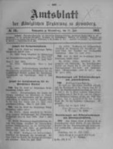 Amtsblatt der Königlichen Preussischen Regierung zu Bromberg. 1902.07.31 No.31