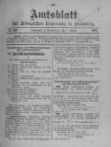 Amtsblatt der Königlichen Preussischen Regierung zu Bromberg. 1902.08.07 No.32