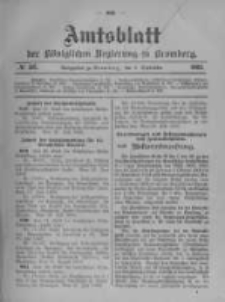 Amtsblatt der Königlichen Preussischen Regierung zu Bromberg. 1902.09.04 No.36