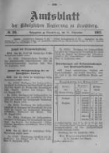 Amtsblatt der Königlichen Preussischen Regierung zu Bromberg. 1902.09.25 No.39