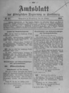 Amtsblatt der Königlichen Preussischen Regierung zu Bromberg. 1902.10.30 No.44