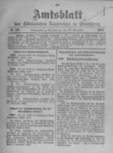 Amtsblatt der Königlichen Preussischen Regierung zu Bromberg. 1902.11.27 No.48