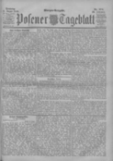 Posener Tageblatt 1900.08.12 Jg.39 Nr374