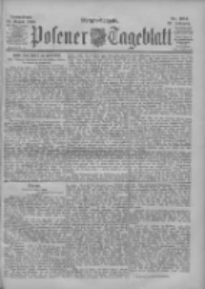 Posener Tageblatt 1900.08.18 Jg.39 Nr384