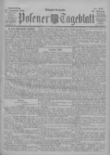 Posener Tageblatt 1900.09.20 Jg.39 Nr440