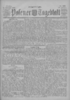 Posener Tageblatt 1900.09.25 Jg.39 Nr448