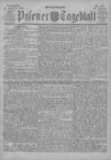 Posener Tageblatt 1900.09.29 Jg.39 Nr457