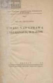Uwagi nad uprawą i pielęgnacją buraków