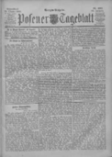 Posener Tageblatt 1900.10.20 Jg.39 Nr492