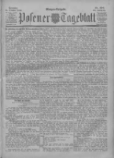 Posener Tageblatt 1900.10.21 Jg.39 Nr494