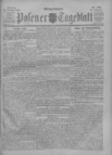 Posener Tageblatt 1900.10.22 Jg.39 Nr495