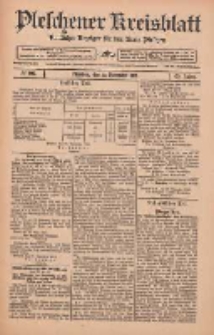 Pleschener Kreisblatt: Amtlicher Anzeiger f&uuml;r den Kreis Pleschen 1912.11.30 Jg.60 Nr96