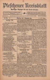 Pleschener Kreisblatt: Amtlicher Anzeiger f&uuml;r den Kreis Pleschen 1912.12.07 Jg.60 Nr98