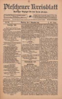Pleschener Kreisblatt: Amtlicher Anzeiger für den Kreis Pleschen 1912.12.07 Jg.60 Nr98
