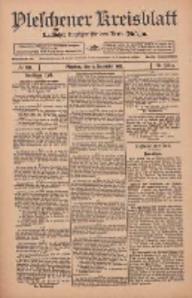 Pleschener Kreisblatt: Amtlicher Anzeiger f&uuml;r den Kreis Pleschen 1912.12.11 Jg.60 Nr99