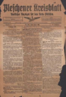 Pleschener Kreisblatt: Amtlicher Anzeiger f&uuml;r den Kreis Pleschen 1915.01.02 Jg.63 Nr1