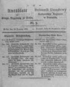 Amtsblatt der Königlichen Regierung zu Posen. 1825.01.18 Nro.3
