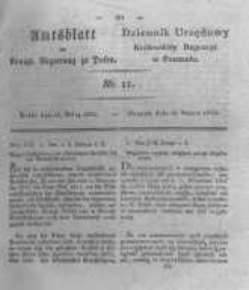 Amtsblatt der Königlichen Regierung zu Posen. 1825.03.15 Nro.11
