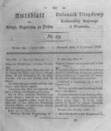 Amtsblatt der Königlichen Regierung zu Posen. 1825.06.07 Nro.23