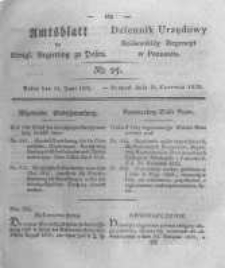 Amtsblatt der Königlichen Regierung zu Posen. 1825.06.21 Nro.25