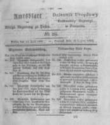 Amtsblatt der Königlichen Regierung zu Posen. 1825.07.12 Nro.28