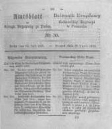 Amtsblatt der Königlichen Regierung zu Posen. 1825.07.26 Nro.30