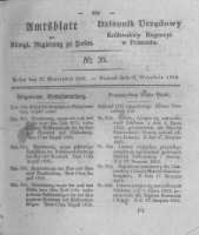Amtsblatt der Königlichen Regierung zu Posen. 1825.09.27 Nro.39