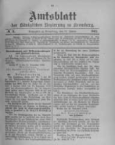 Amtsblatt der K&ouml;niglichen Preussischen Regierung zu Bromberg. 1903.01.15 No.3