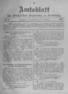 Amtsblatt der K&ouml;niglichen Preussischen Regierung zu Bromberg. 1903.02.05 No.6