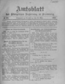 Amtsblatt der K&ouml;niglichen Preussischen Regierung zu Bromberg. 1903.03.26 No.13