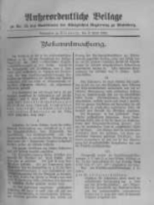 Amtsblatt der K&ouml;niglichen Preussischen Regierung zu Bromberg. 1903.04.09 No.15